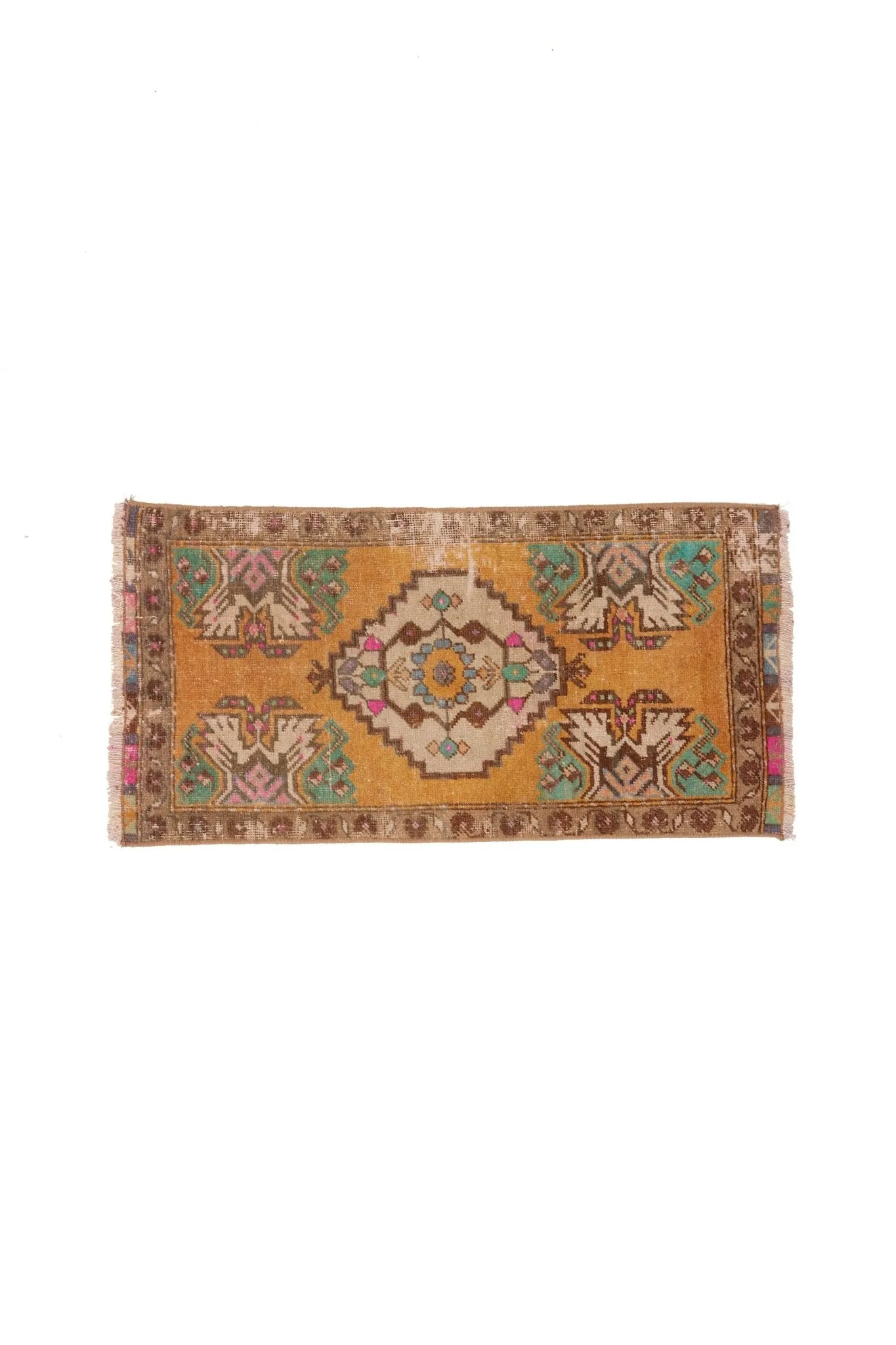 No. 1515 Mini Turkish Vintage Rug - 1'5" x 2'10.5"