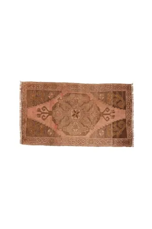 No. 1523 Mini Turkish Vintage Rug - 1'7.5" x 2'11"