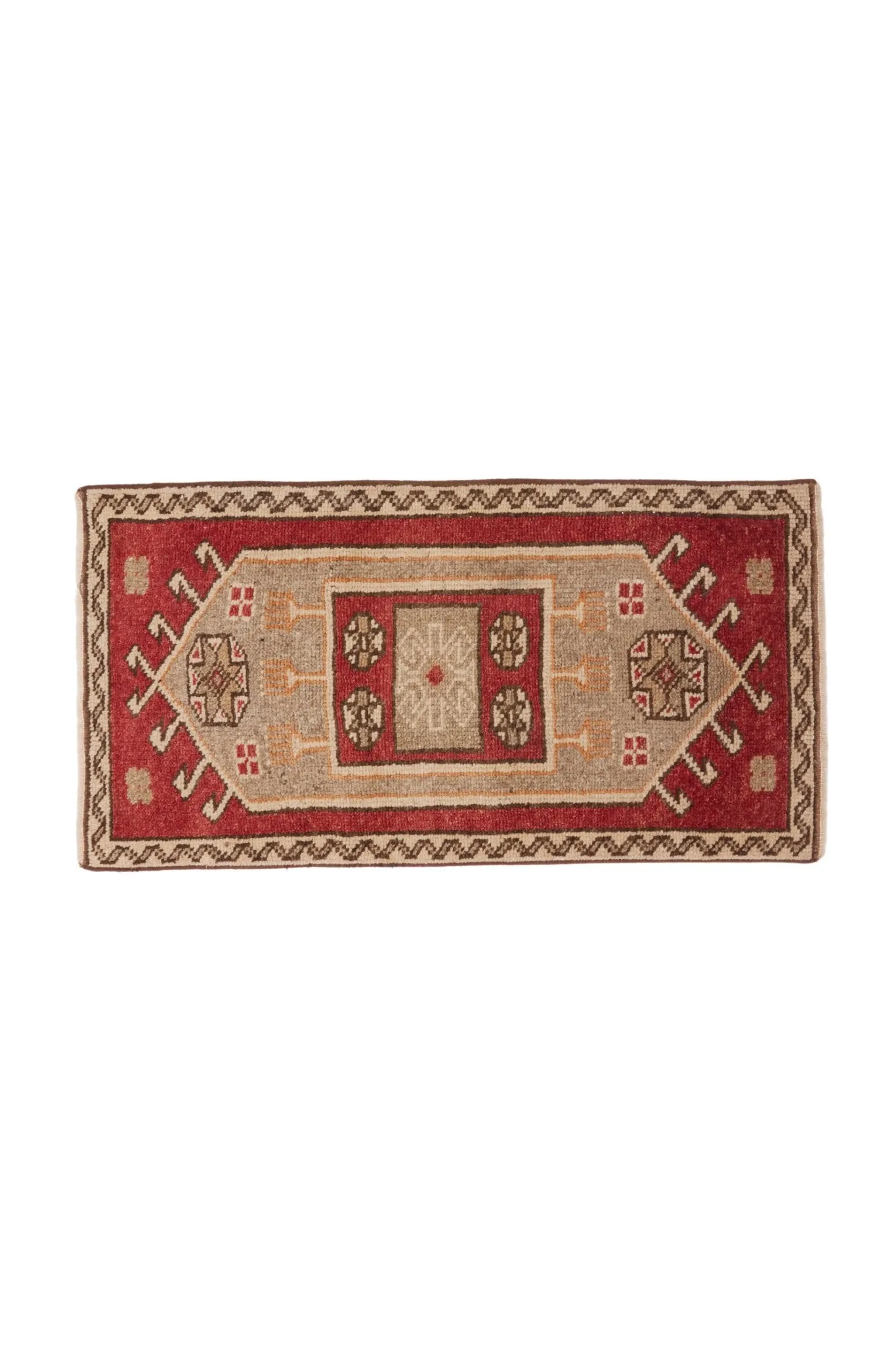 No. 1531 Mini Turkish Vintage Rug - 1'9.5" x 3'5.5"
