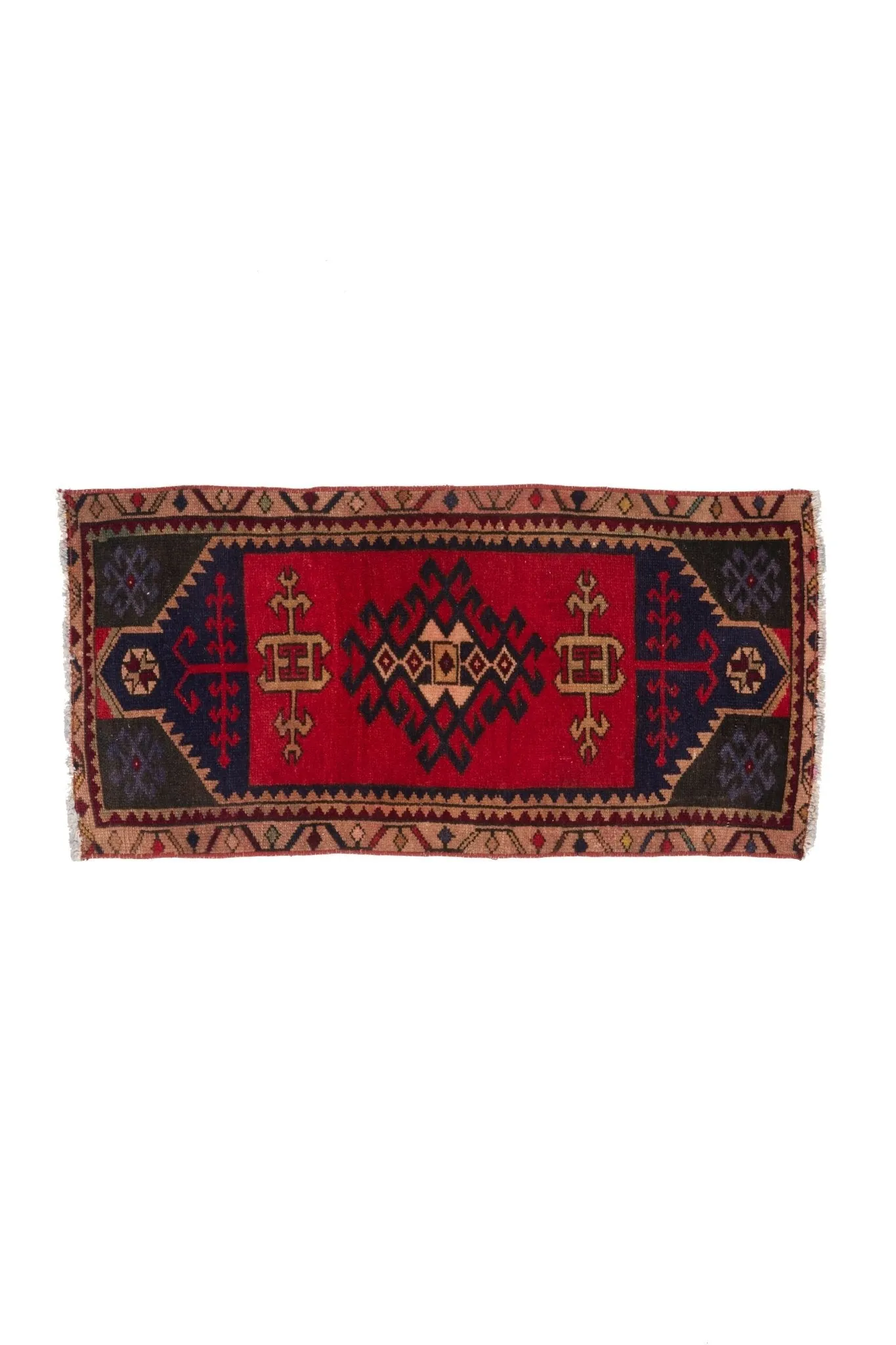 No. 1536 Mini Turkish Vintage Rug - 1'7.5'' x 3'3.5''