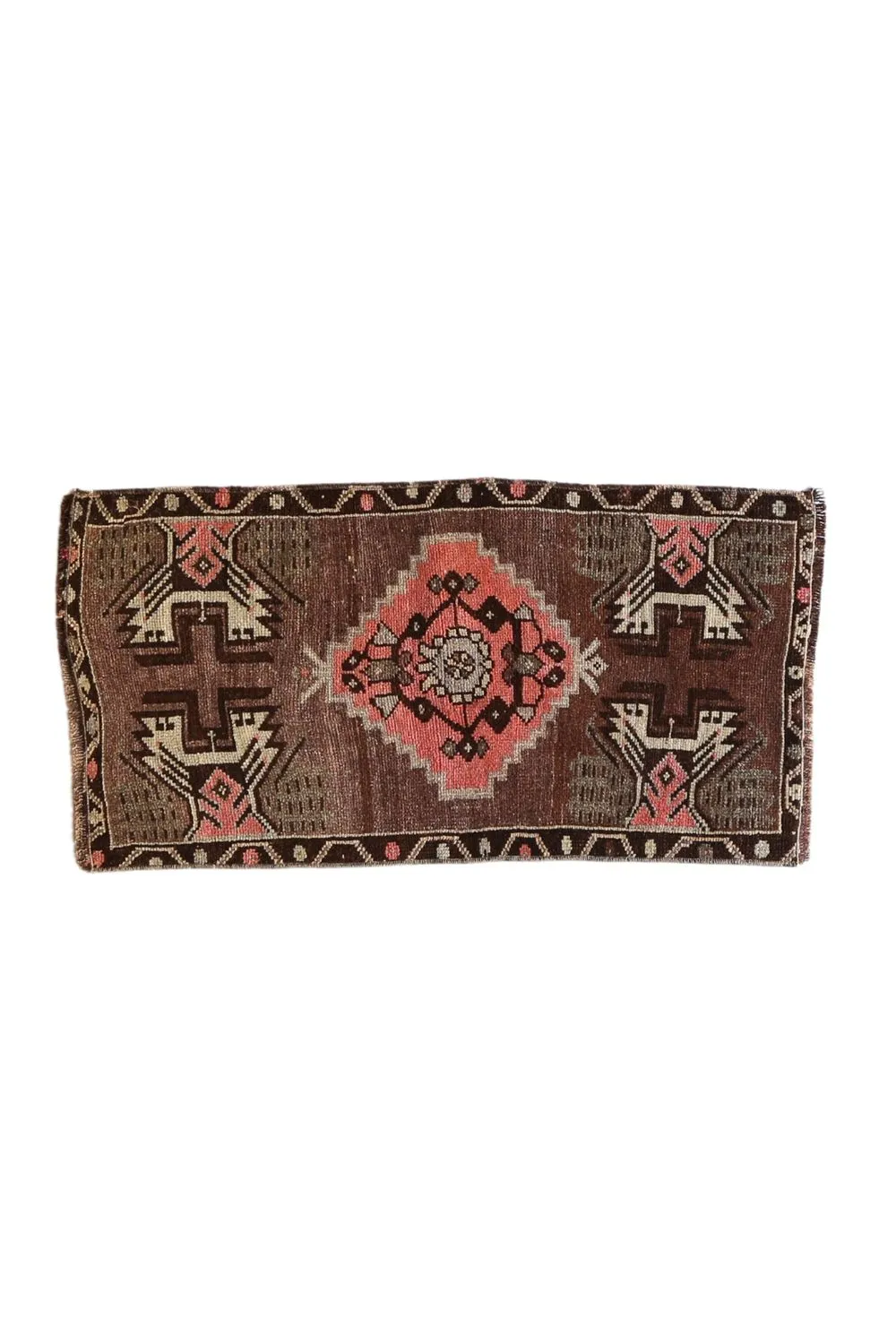 No. 1604 Mini Turkish Vintage Rug - 1'5" x 2'9"