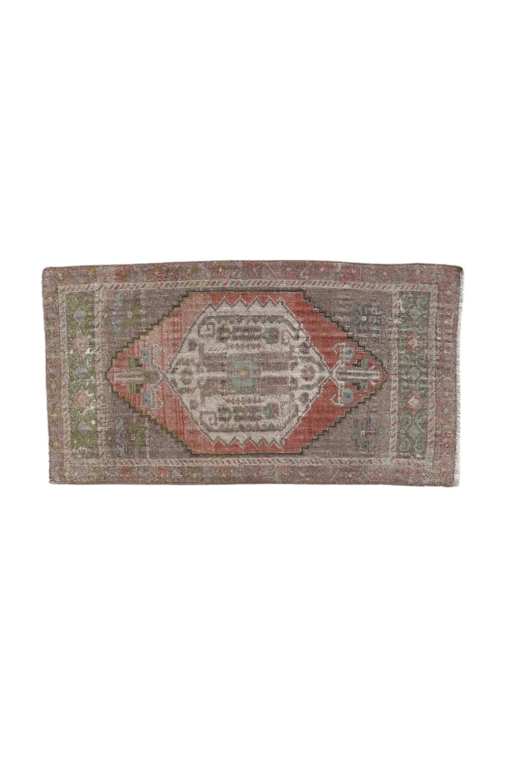 No. 1724 Mini Turkish Vintage Rug- 1'7.5" x 3'0.5"