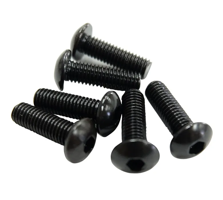 NRG SWS-100BK Flat Steering Wheel Screw Kit Upgrade Black