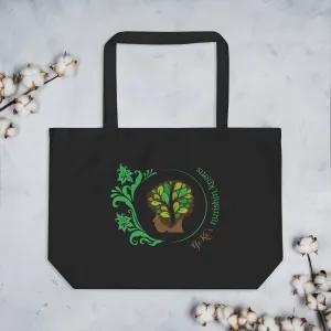 Nurishin' Knotts - Large Organic Tote Bag