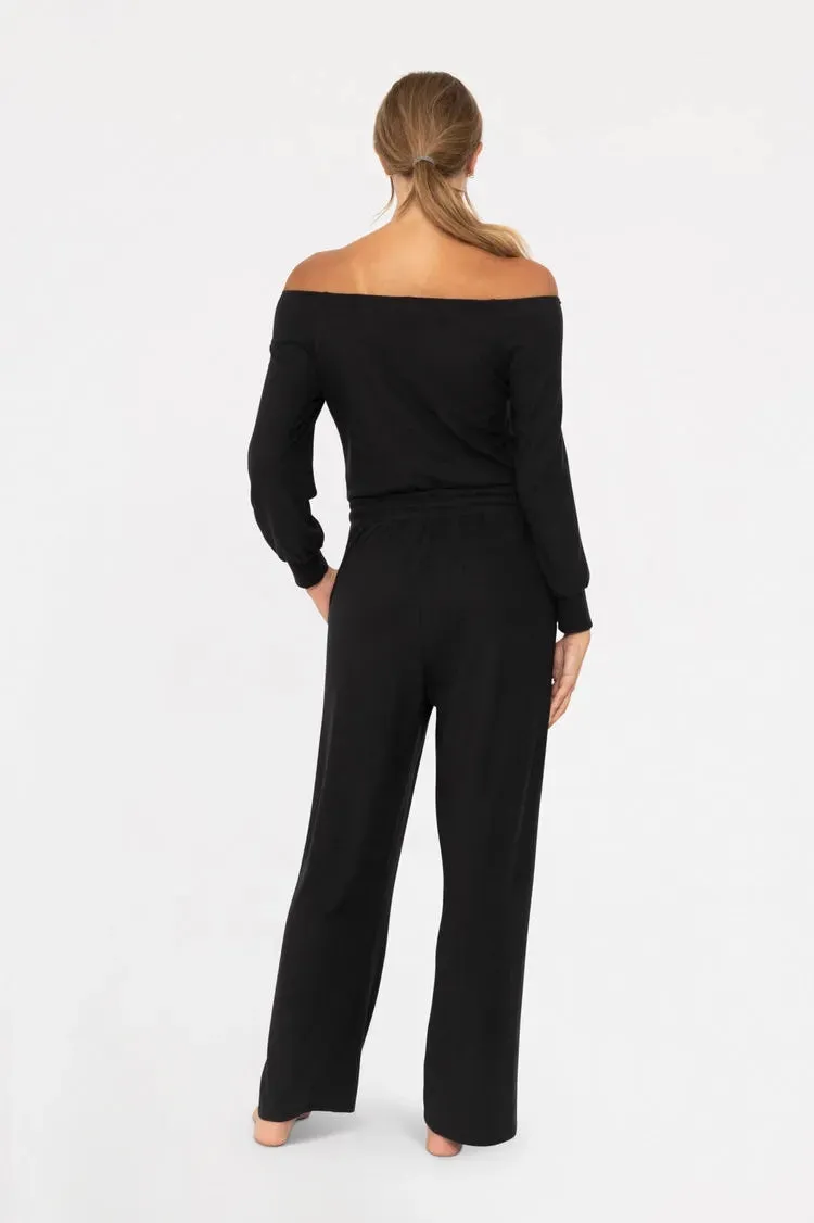 Off The Shoulder Jumpsuit