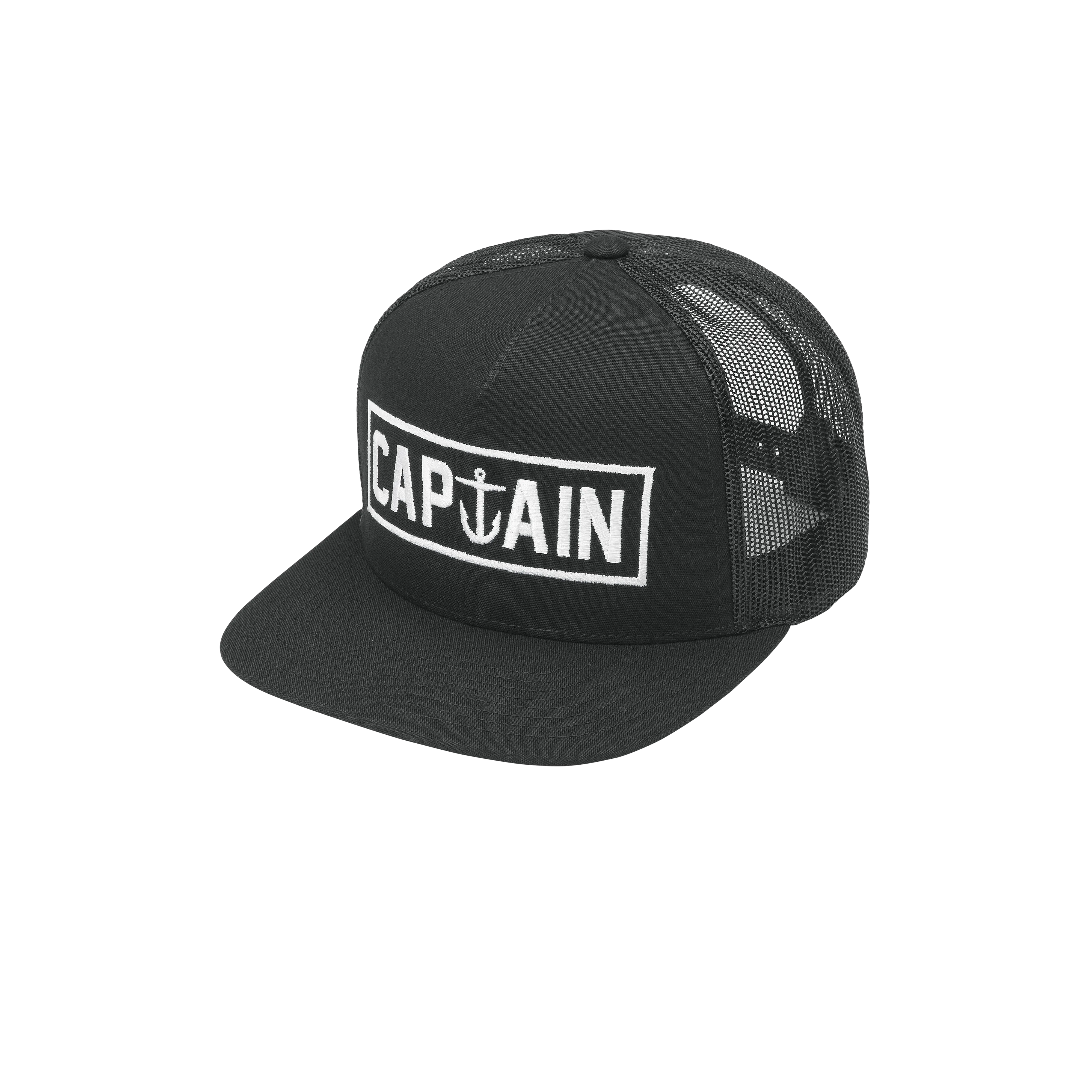 OG Naval Trucker Hat - Black
