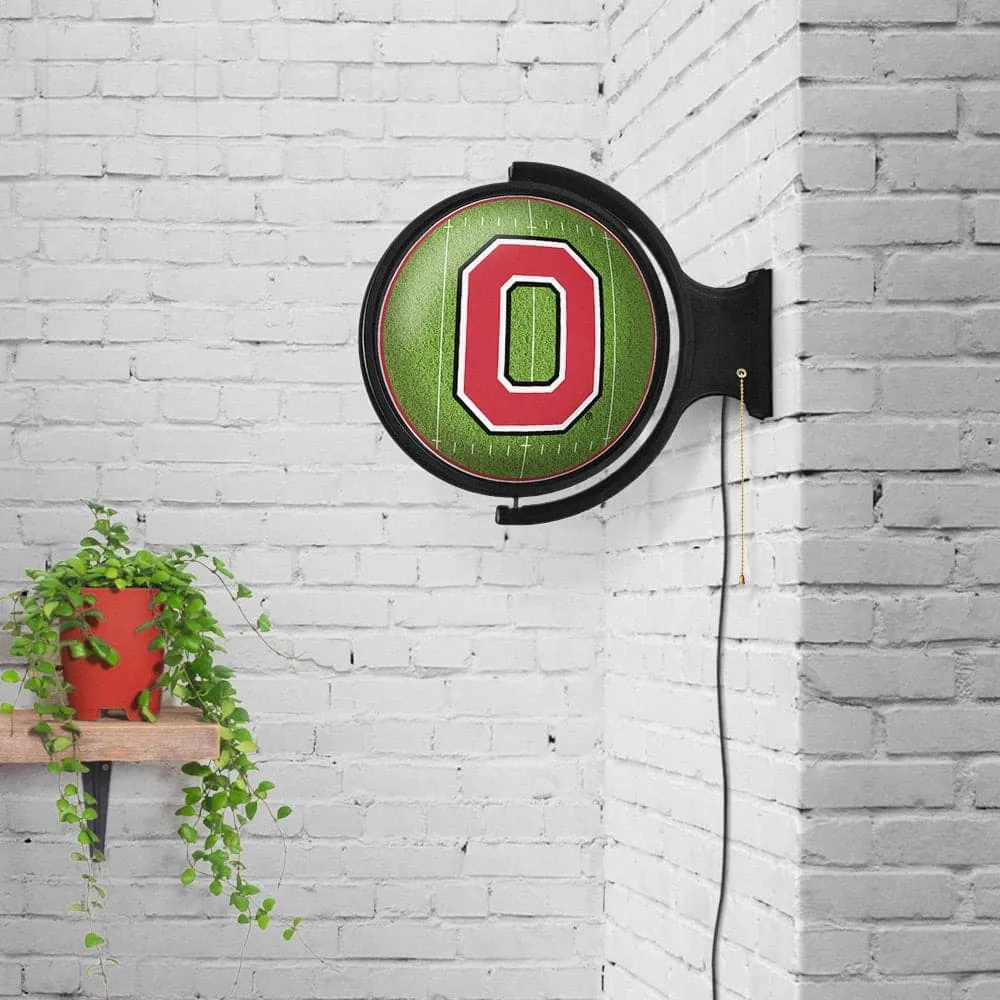 Ohio State Buckeyes: On the 50 - Rotating Lighted Wall Sign