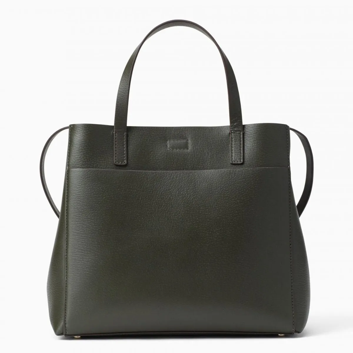 Olive Drive Brigette Bow Loden Green Satchel Bag