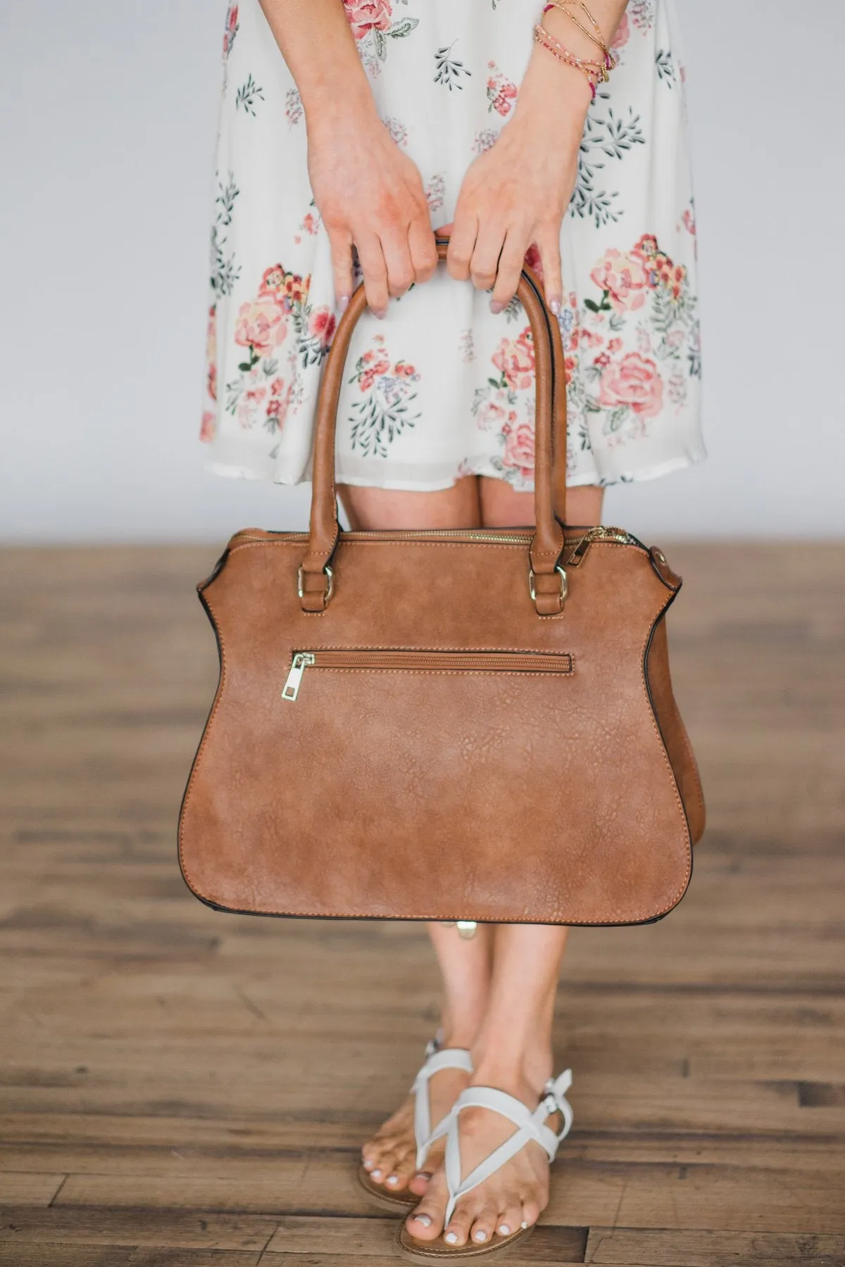 On the Go Brown Purse