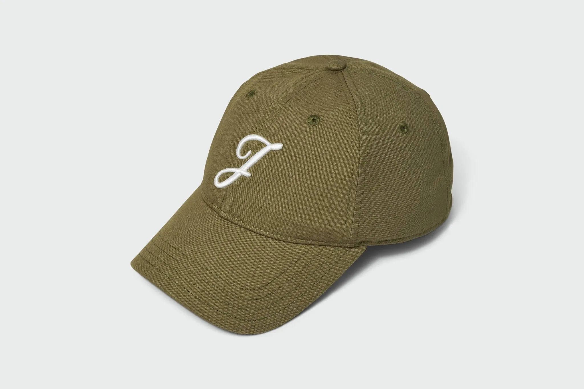 Organic Classic "J" Leather Strapback Hat