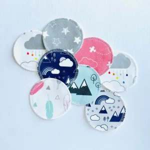Organic Cotton Face Rounds - Set G - Sweet Mix (Large)