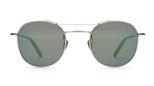 ORLEANS-Titanium / Blue Steel Mirror