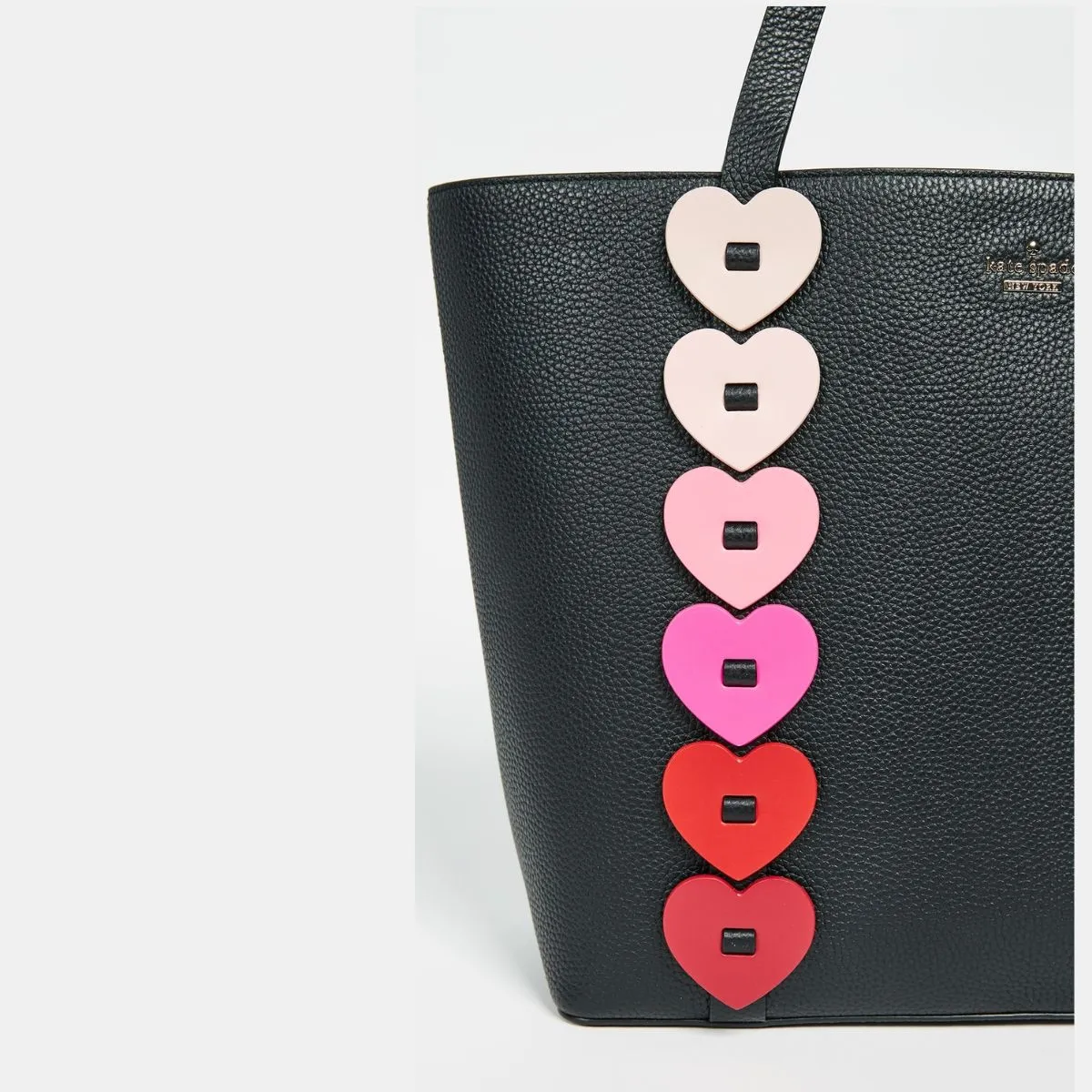 Ours Truly Ombre Heart Tote Bag