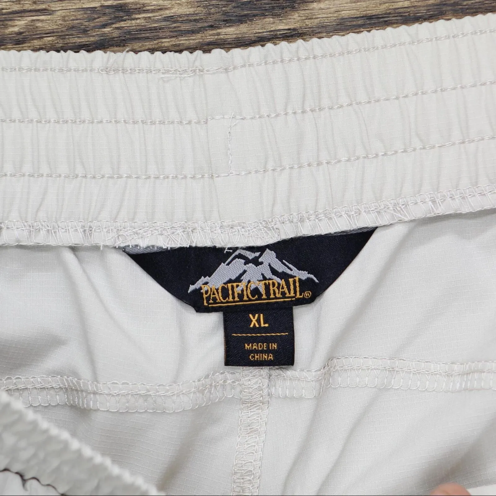 Pacific Trail Ladies Womens Elastic Waist Band Side Pockets Casual Shorts