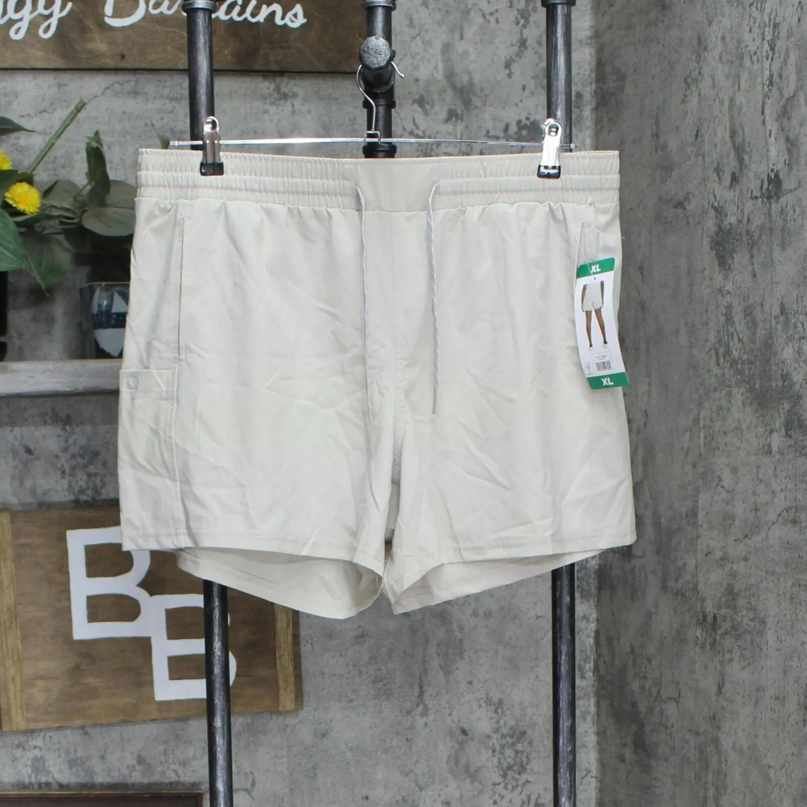 Pacific Trail Ladies Womens Elastic Waist Band Side Pockets Casual Shorts