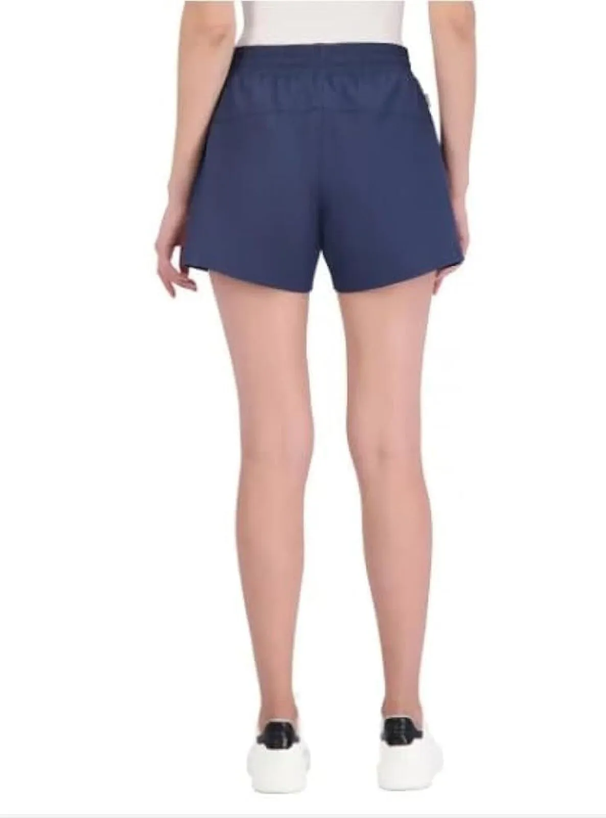 Pacific Trail Ladies Womens Elastic Waist Band Side Pockets Casual Shorts