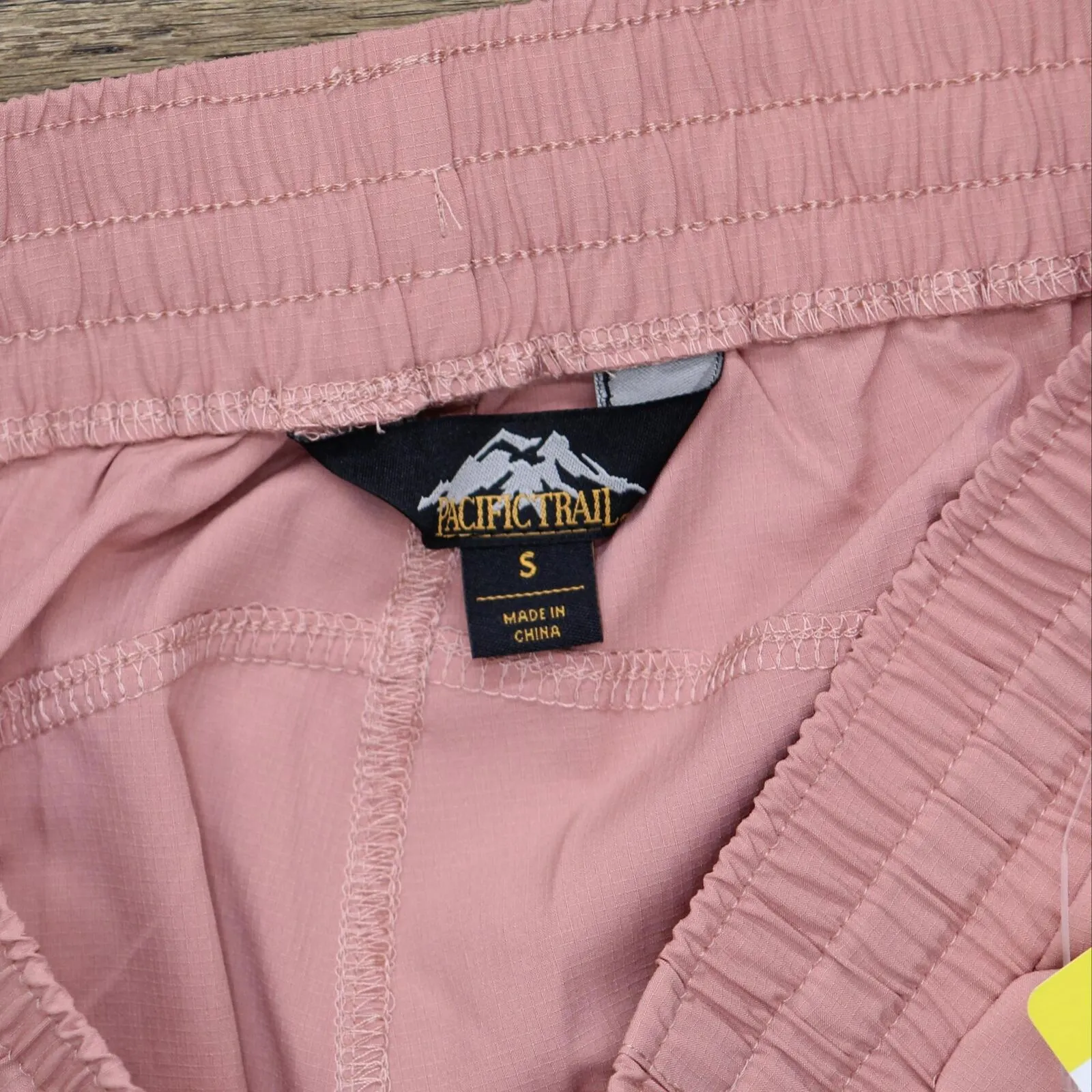 Pacific Trail Ladies Womens Elastic Waist Band Side Pockets Casual Shorts