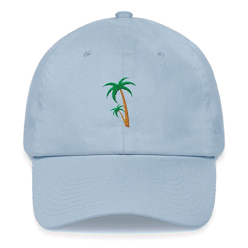 Palm Tree Twill Dad Hat