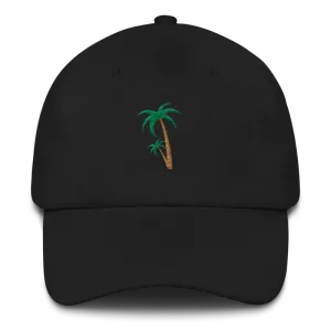 Palm Tree Twill Dad Hat