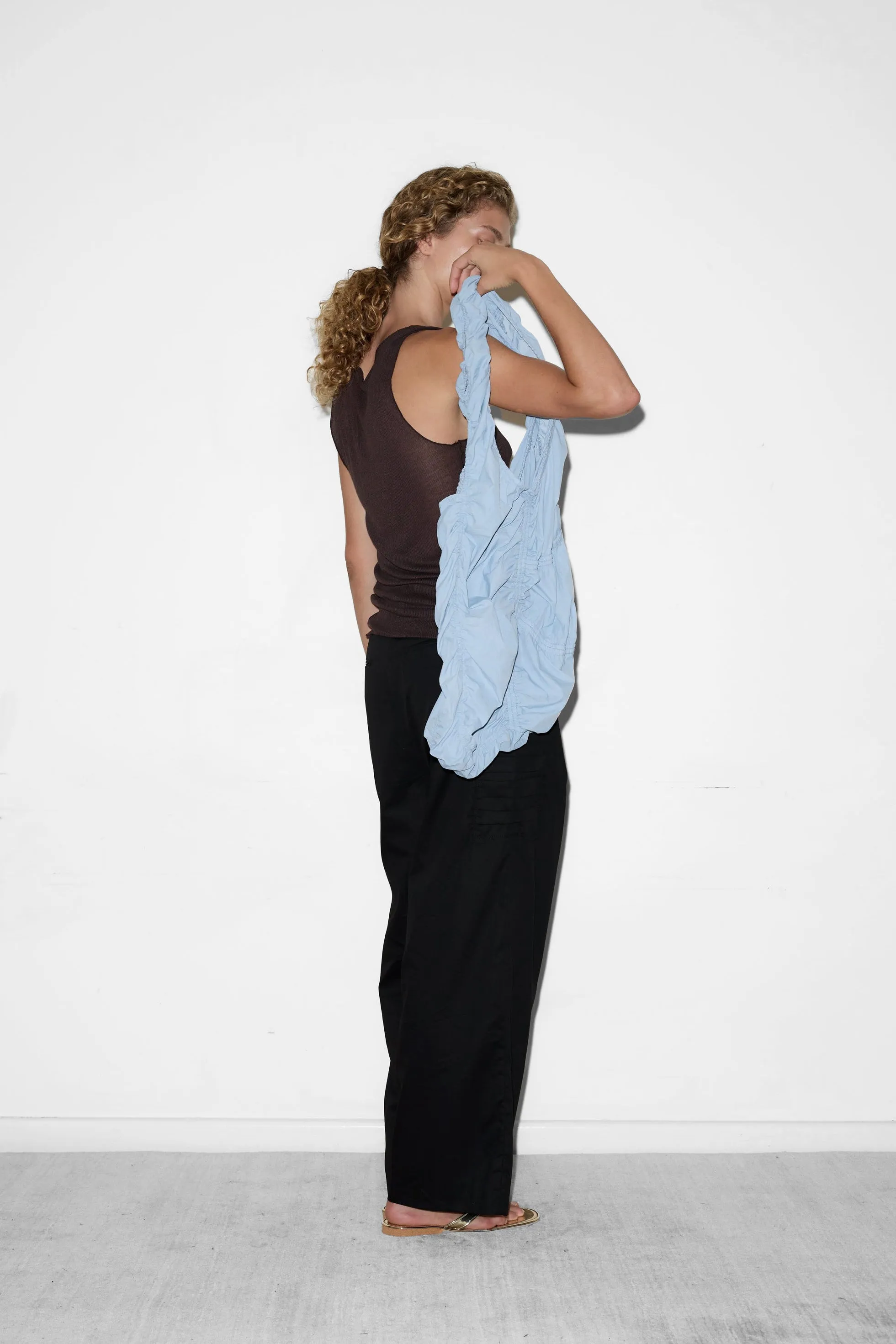 Parachute Bag in Baby Blue