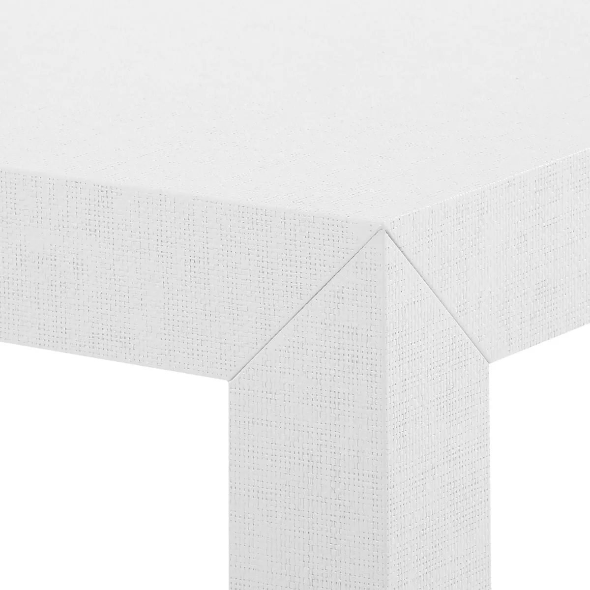 Parsons Large Console / Chiffon White
