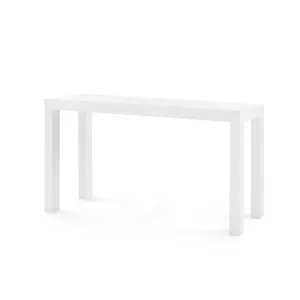 Parsons Large Console / Chiffon White