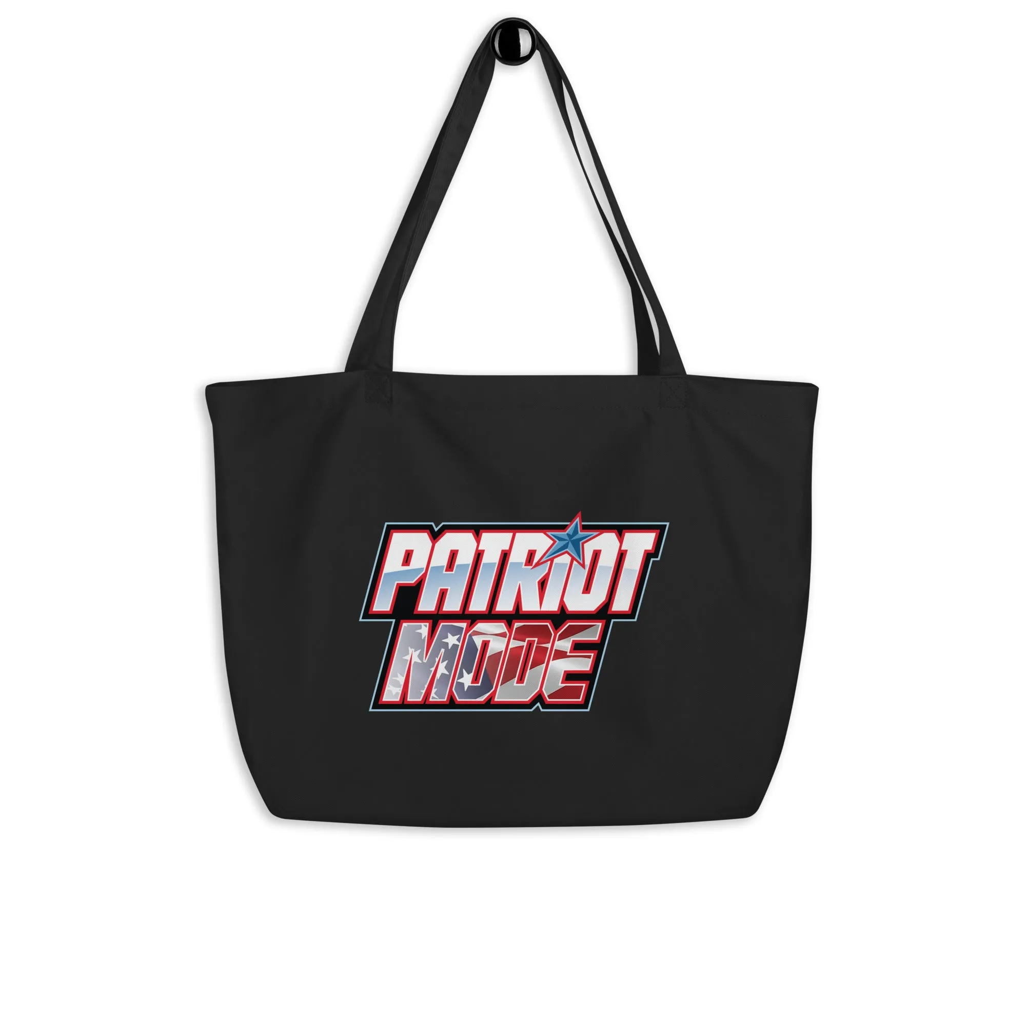 Patriot Mode V3 Large organic tote bag