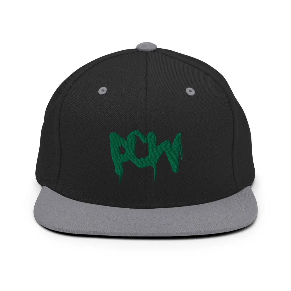 PCW UK Spray Paint Snapback Hat