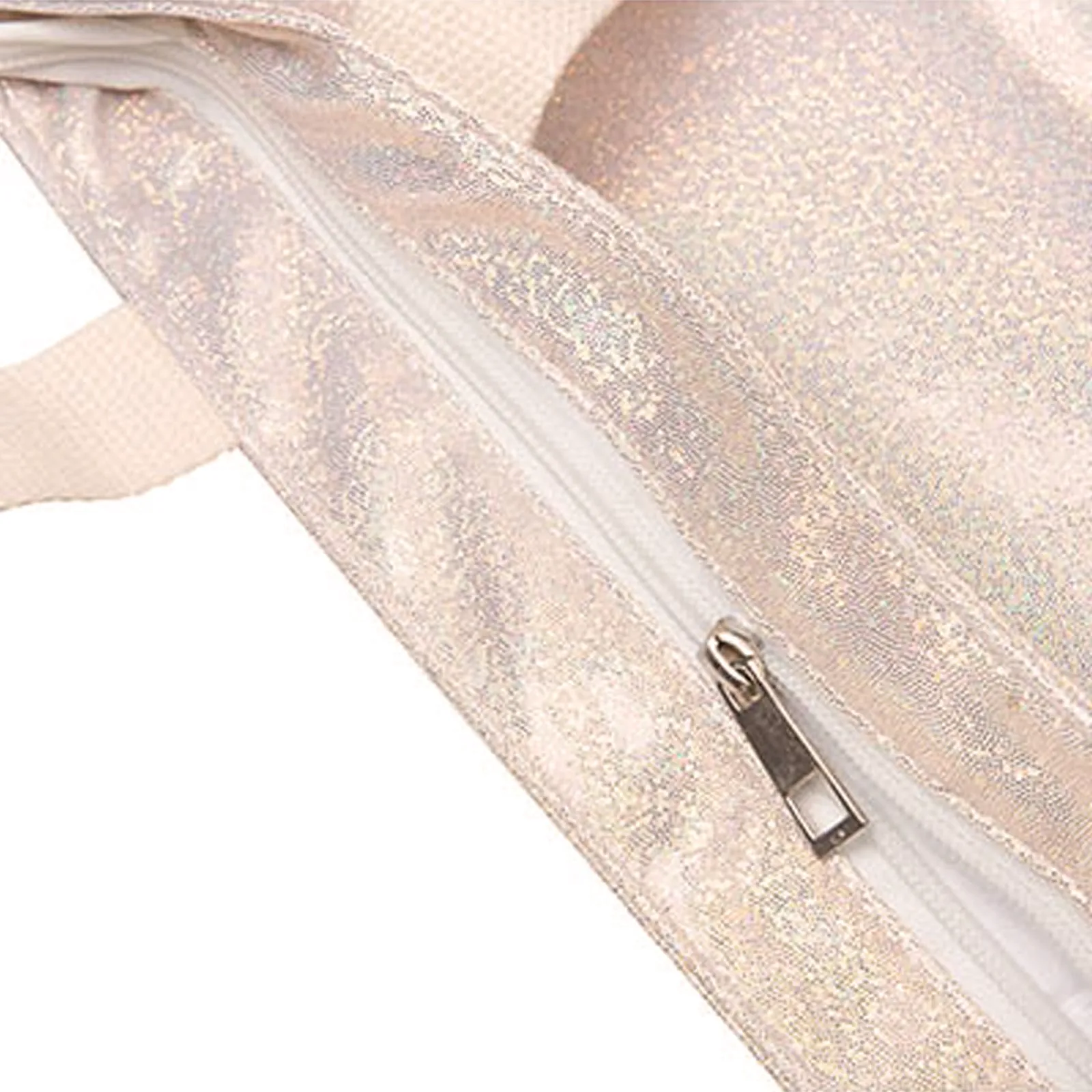 Personalised Glitter Tote Bag with Welcoming Text and Embracing Mum and Baby Koalas