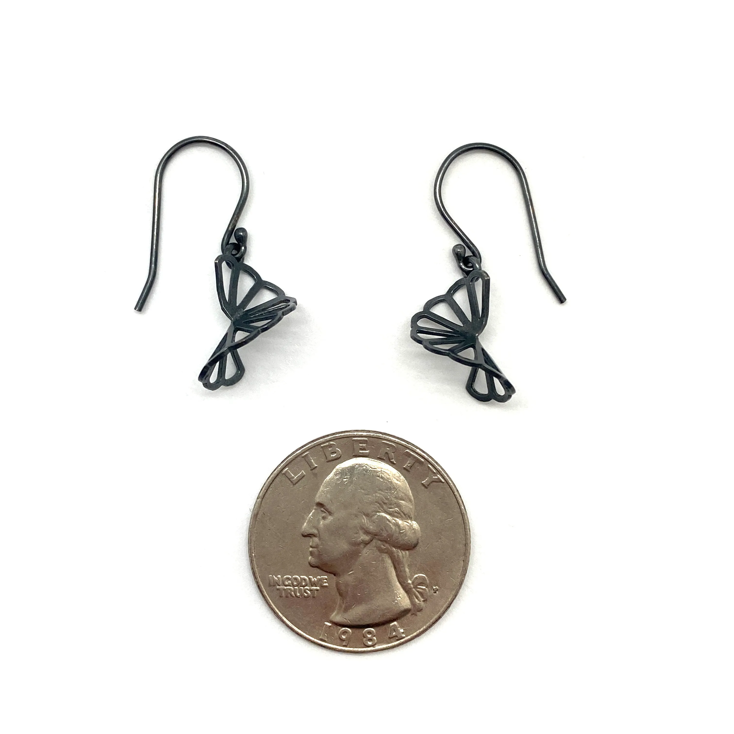 Petite Cloud Fold Earrings