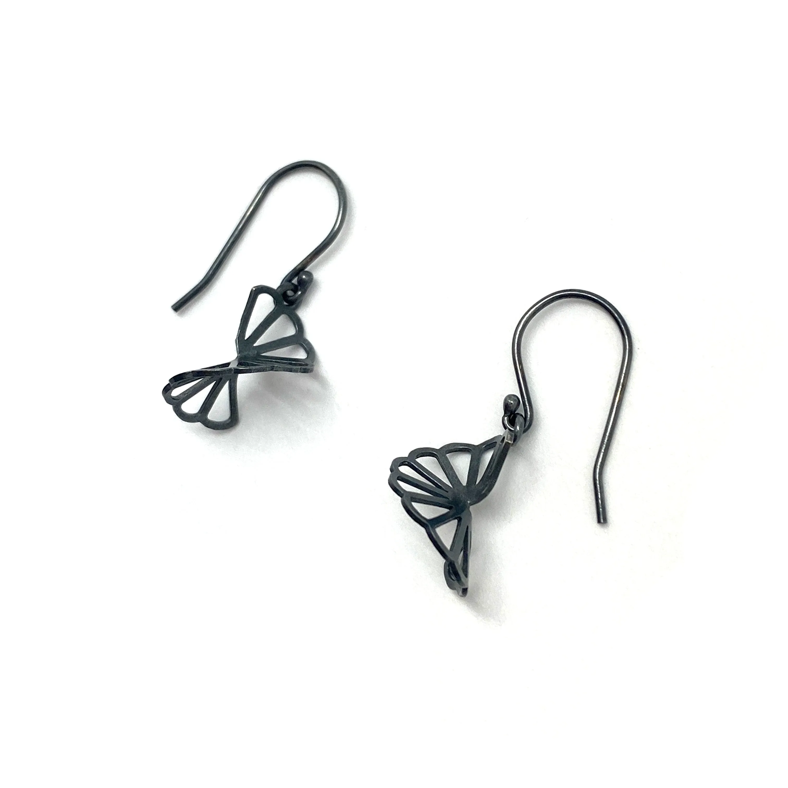 Petite Cloud Fold Earrings