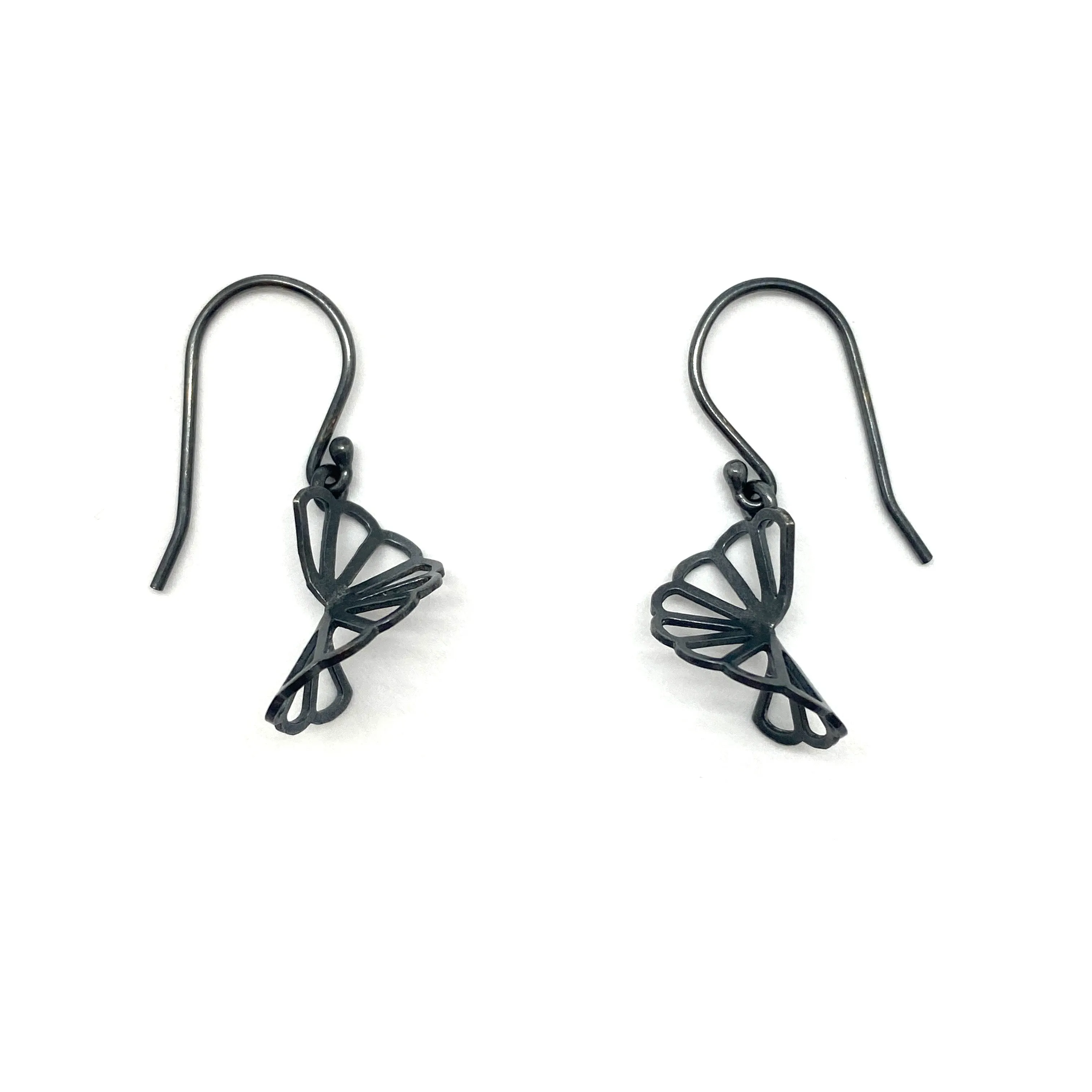 Petite Cloud Fold Earrings