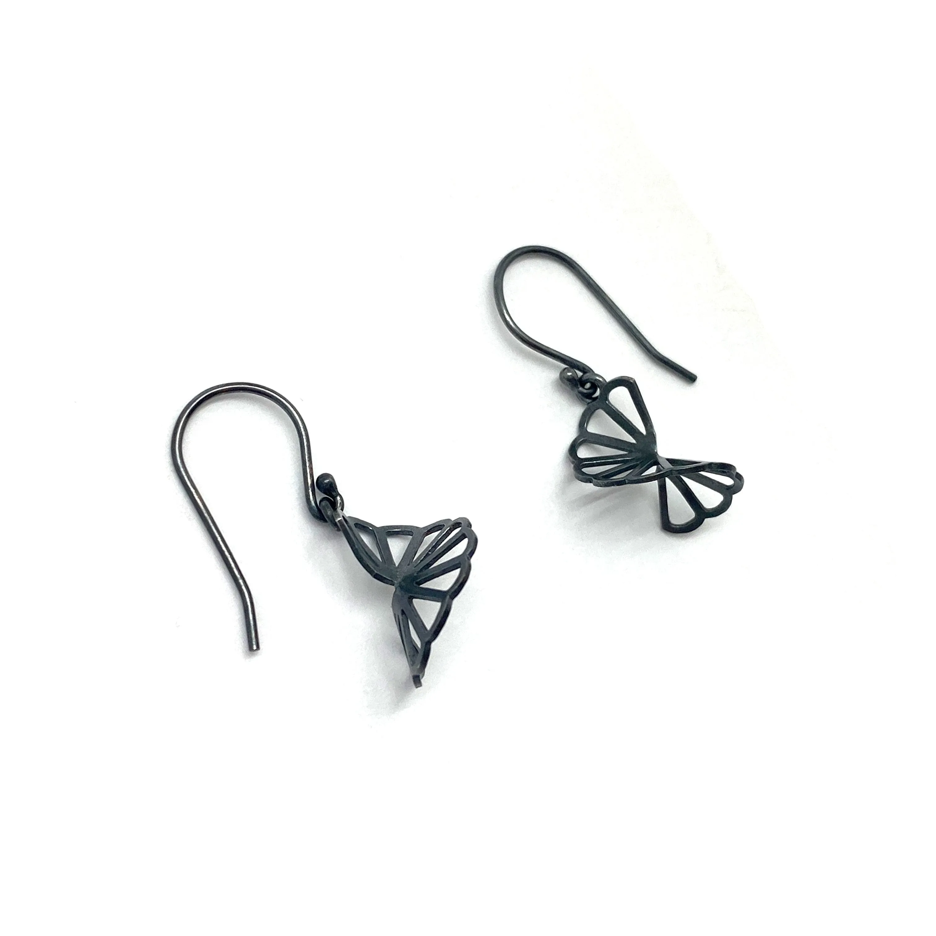 Petite Cloud Fold Earrings