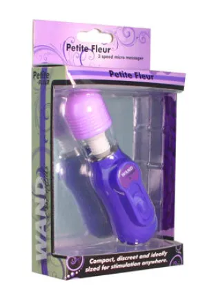 Petite Fleur Mini Vibrating Wand Massager