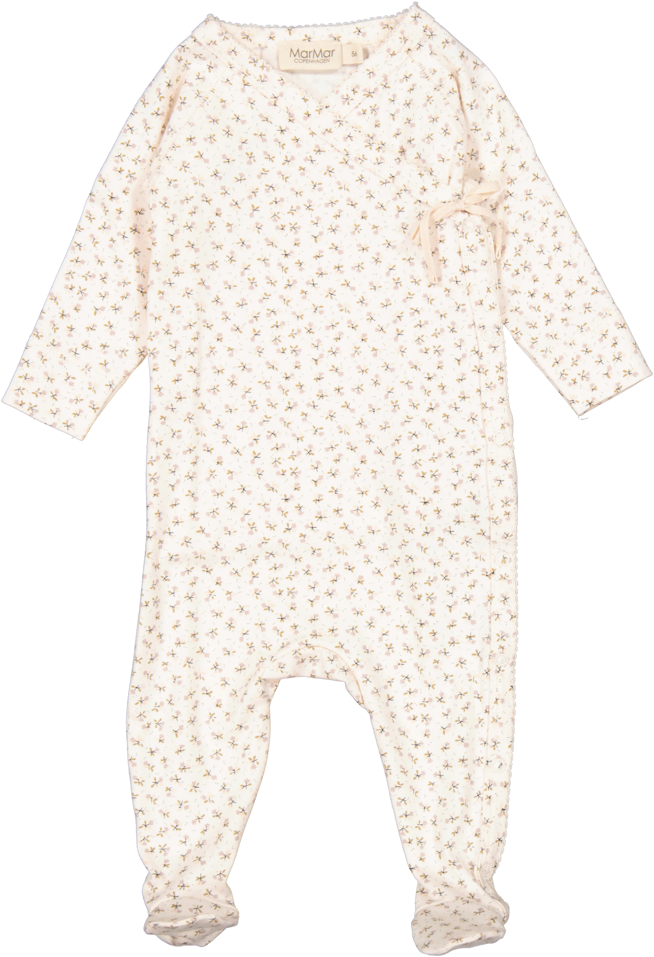 Petite fleurs footie   beanie by Marmar