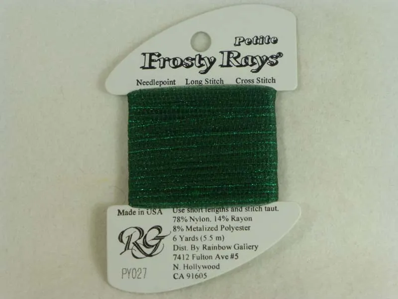 Petite Frosty Rays PY027 Sea Green Gloss