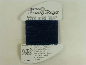 Petite Frosty Rays PY045 Dark Antique Blue Gloss