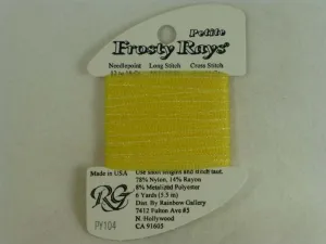 Petite Frosty Rays PY104 Golden Yellow Pearl