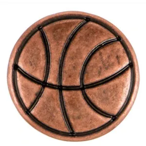 Petite Ginger Snaps Copper Basketball