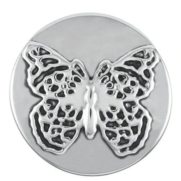 Petite Ginger Snaps Line Butterfly Snap