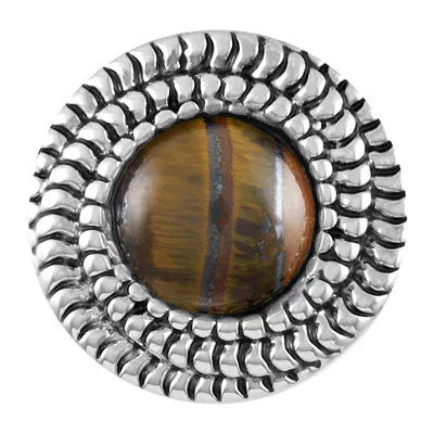 Petite Ginger Snaps Sierra Tiger's Eye Snap