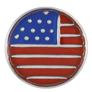 Petite Ginger Snaps USA Flag Snap
