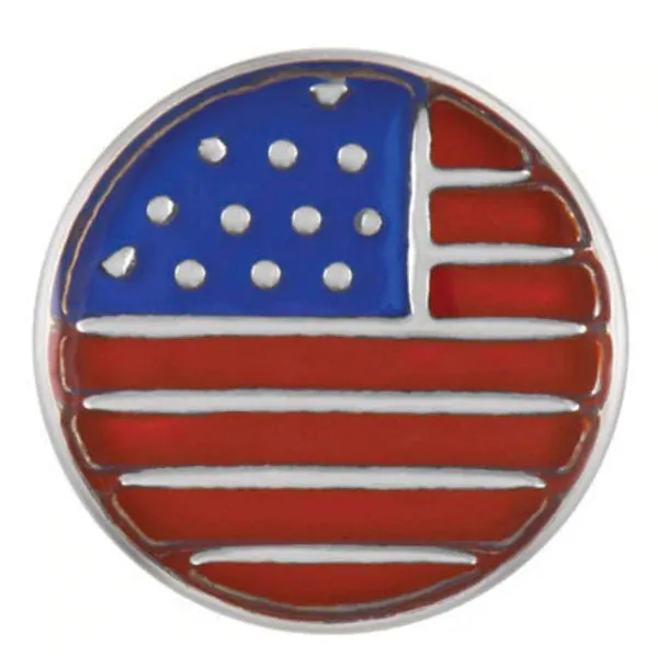 Petite Ginger Snaps USA Flag Snap