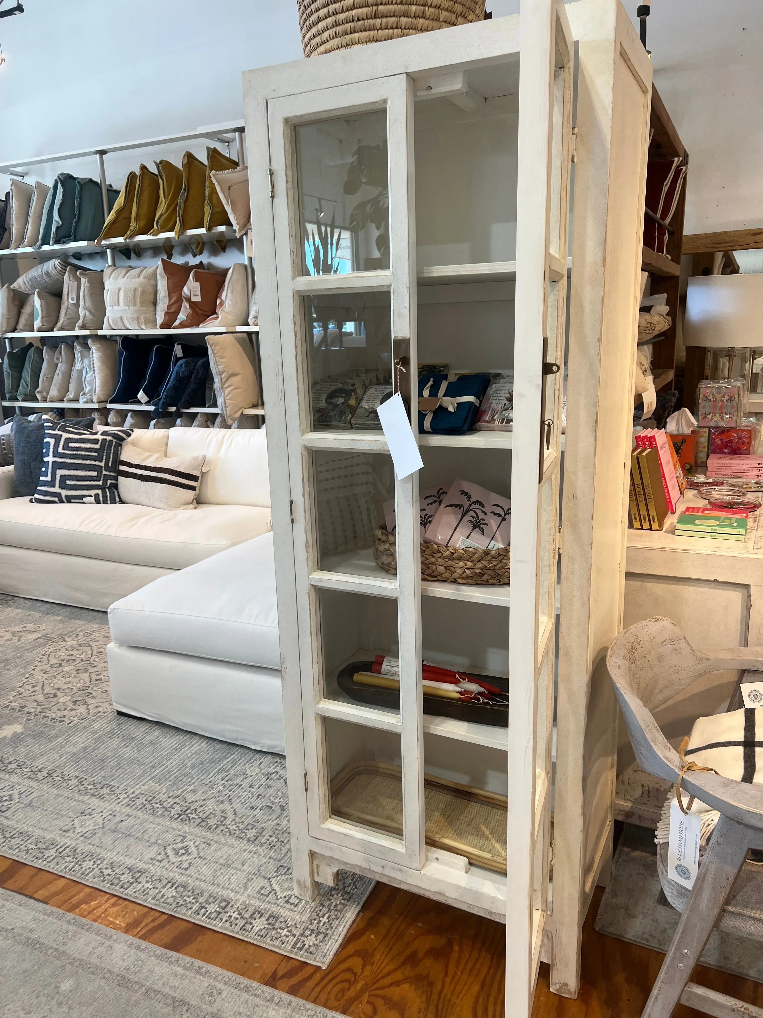 Petite Glass Cabinet