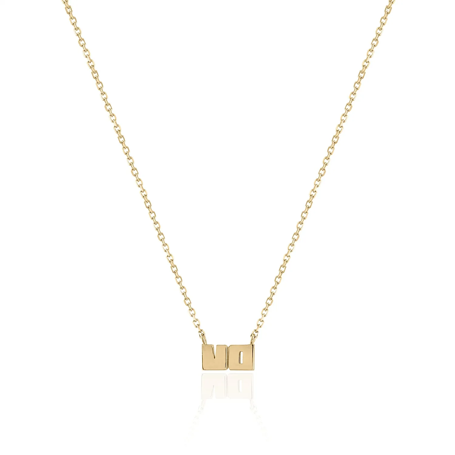 Petite Gold LetterBlock© Nameplate