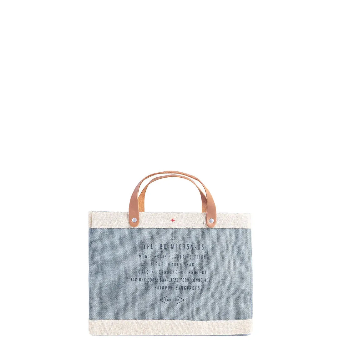 Petite Market Bag in Cool Gray (035CL)