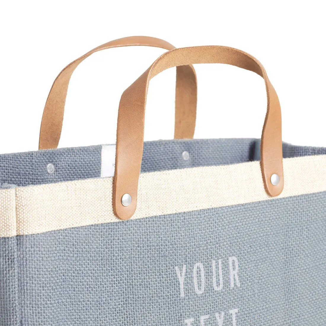 Petite Market Bag in Cool Gray (035CL)