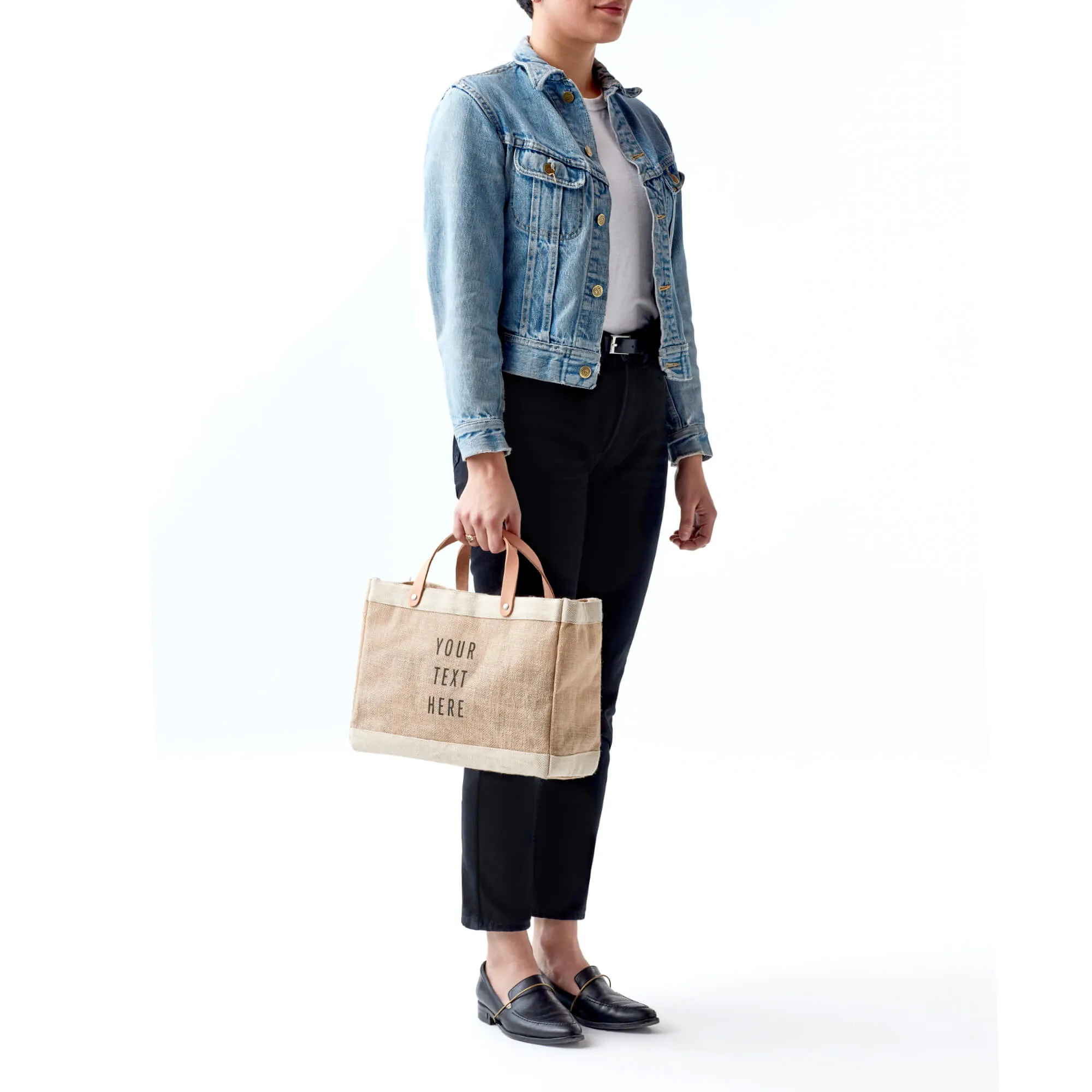 Petite Market Bag in Natural (035NA)