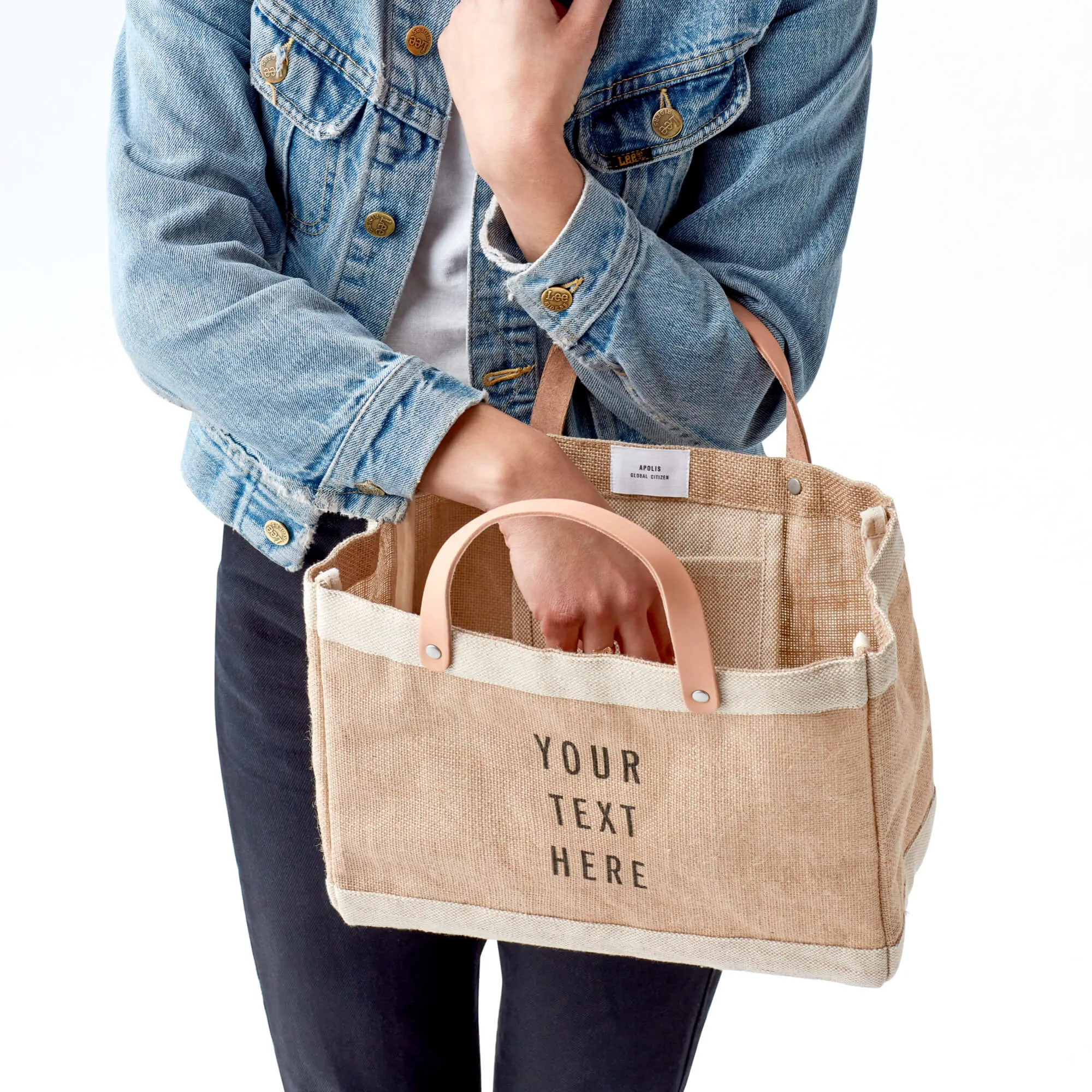 Petite Market Bag in Natural (035NA)