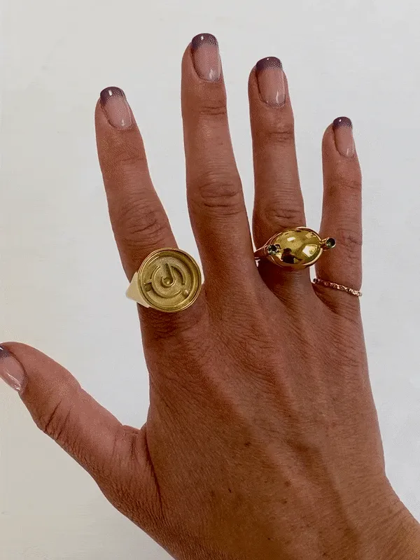 Petite Maze Ring